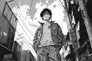 暗夜审判漫画封面